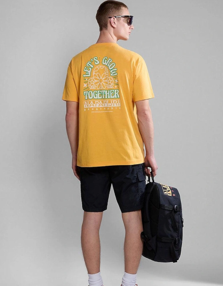 S Boyd T-Shirt Yellow Kumquat