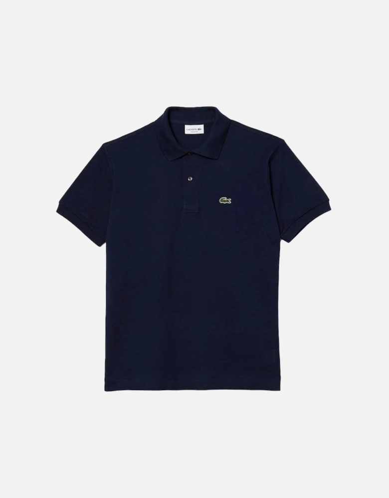 Classic Fit Polo Shirt Navy Blue