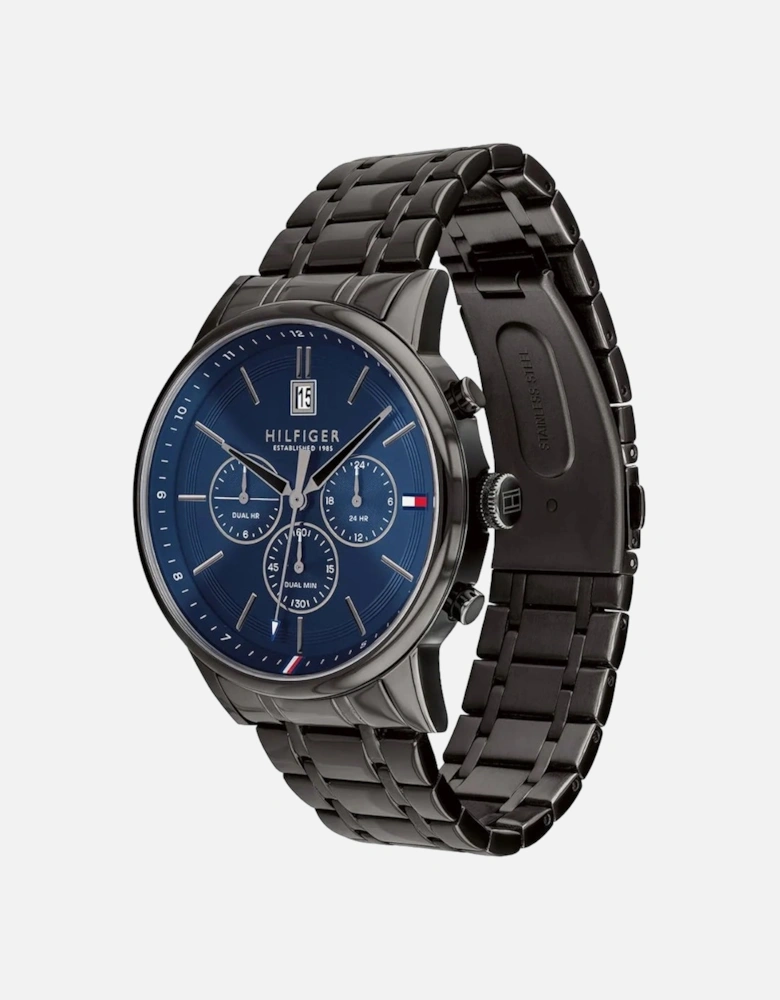 1791633 Black Chronograph Men's Watch