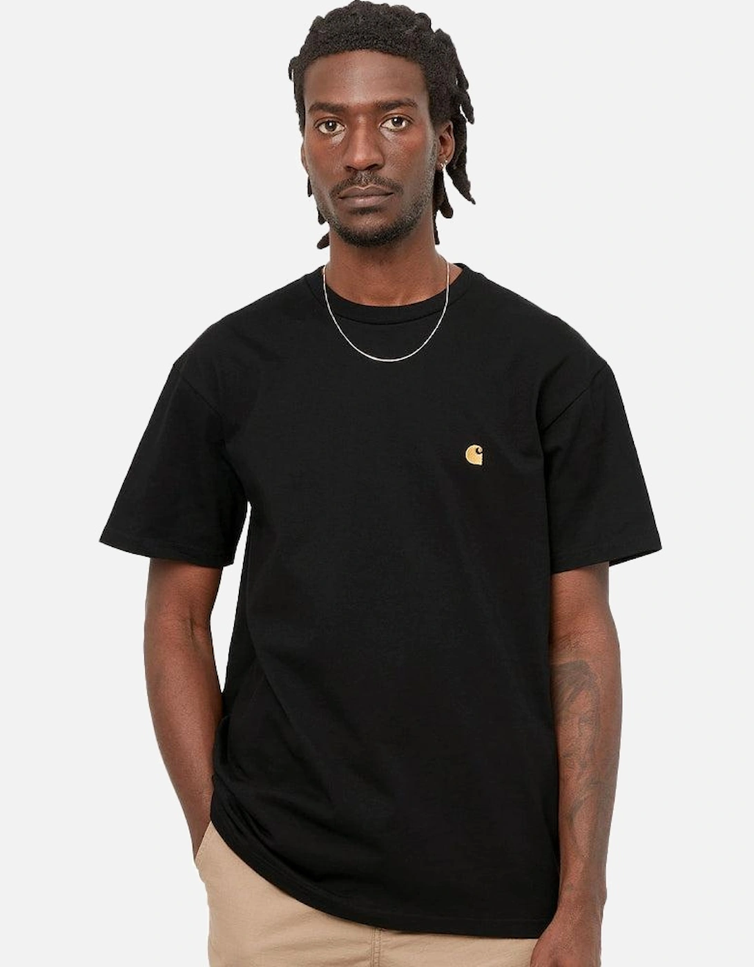 S/S Chase T-Shirt Black/Gold