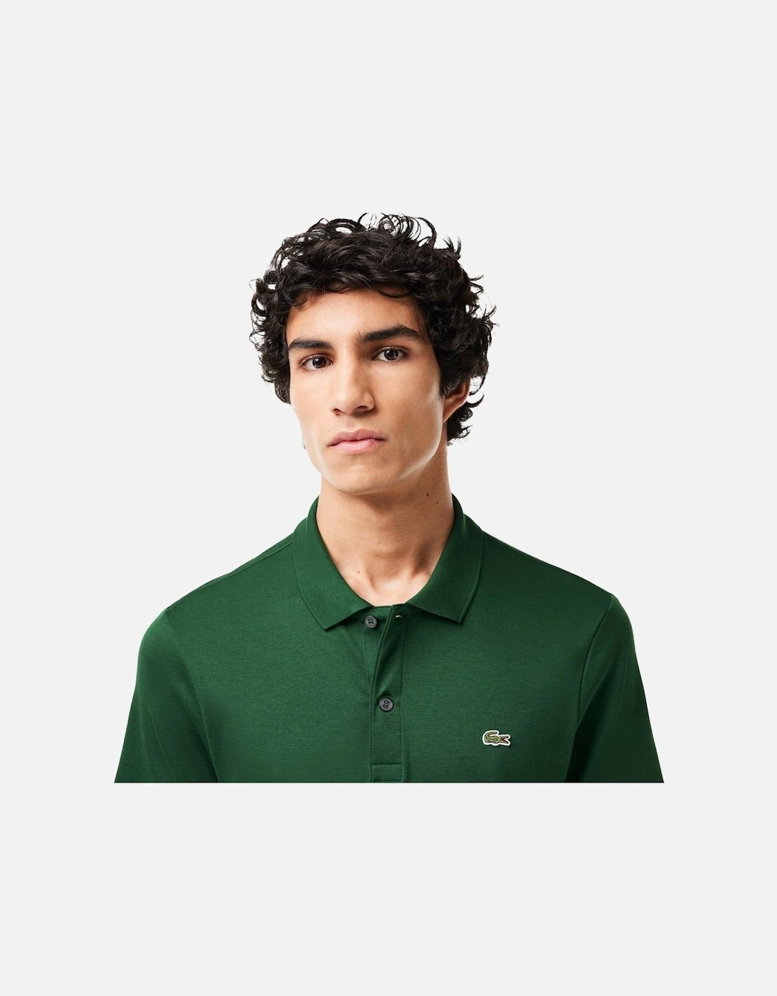 Regular Fit Cotton Pima Polo Shirt Pine Green