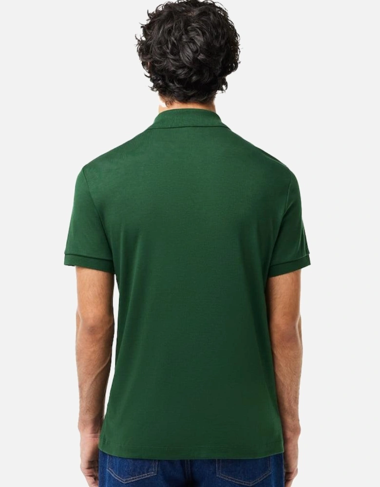 Regular Fit Cotton Pima Polo Shirt Pine Green