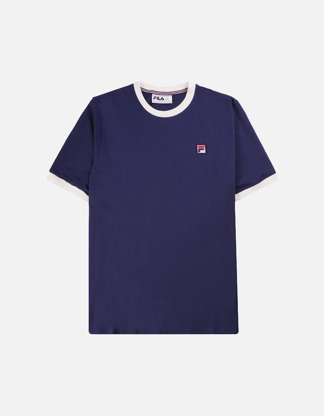 Marconi T-Shirt Navy/Gardenia, 5 of 4