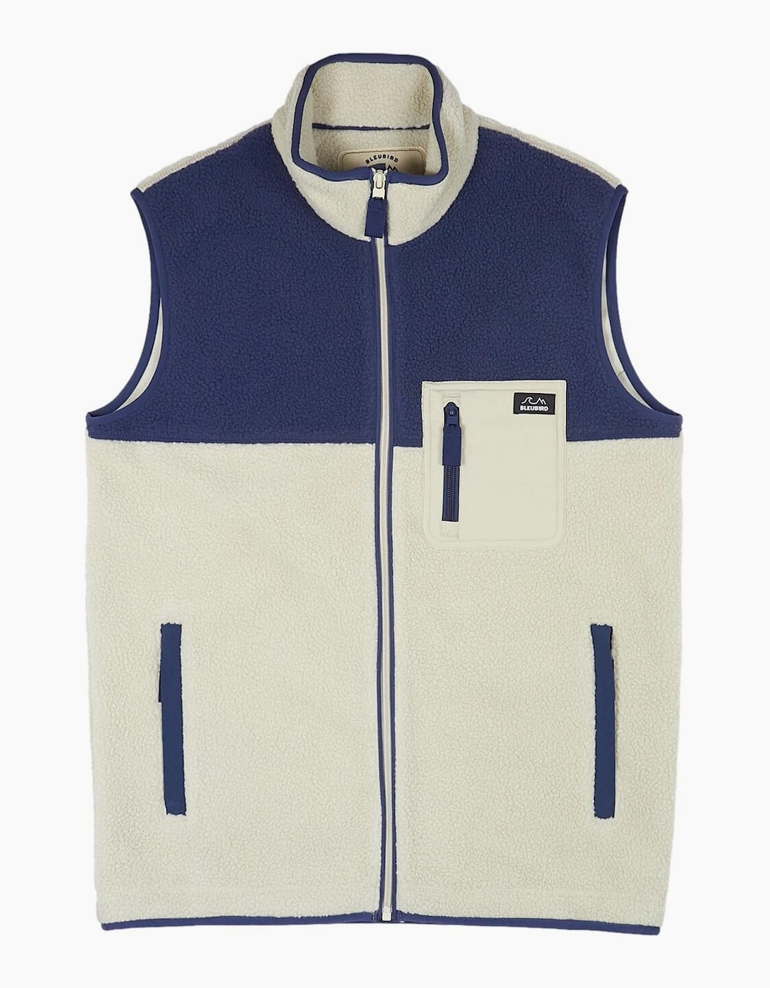 Bleubird Women's Bleubird Polar Fleece Gilet - Cream