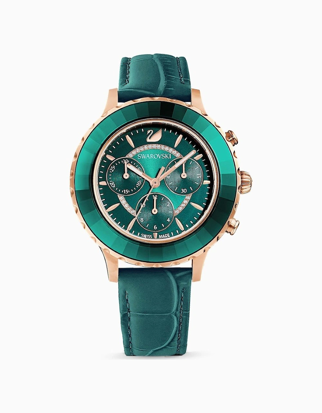 Swarovski Women's Green 5452498 Octea Lux Chrono Watch