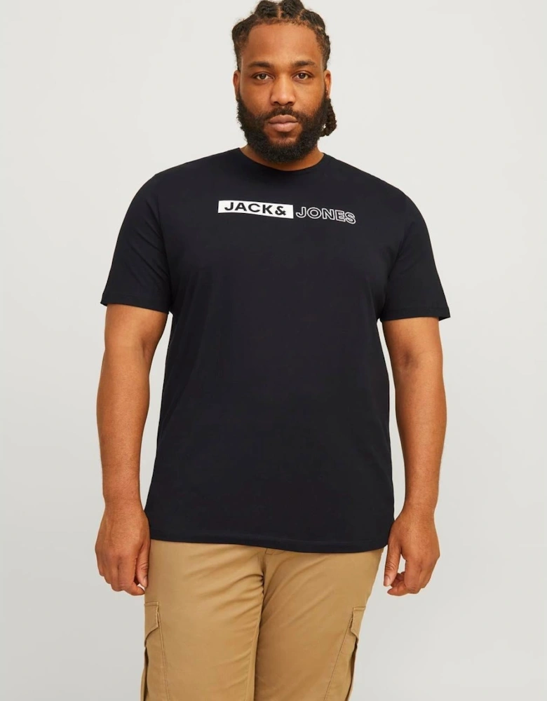 Mens Corp Logo Big & Tall Short Sleeve T-Shirt