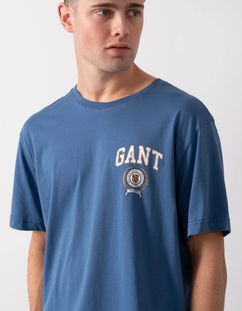 Mens Crest Graphic T-Shirt