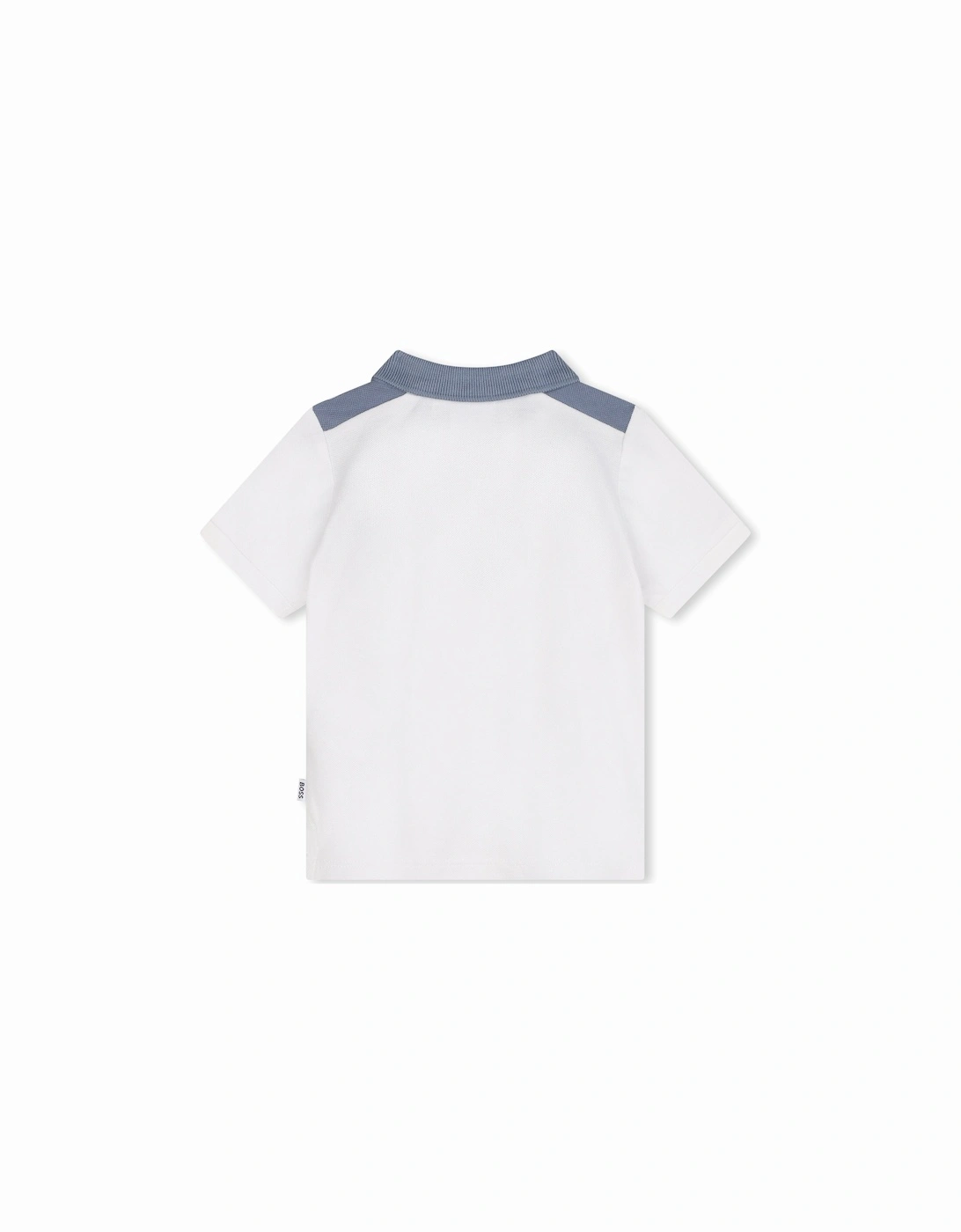 BOSS BABY/TODDLER WHITE POLO J51277