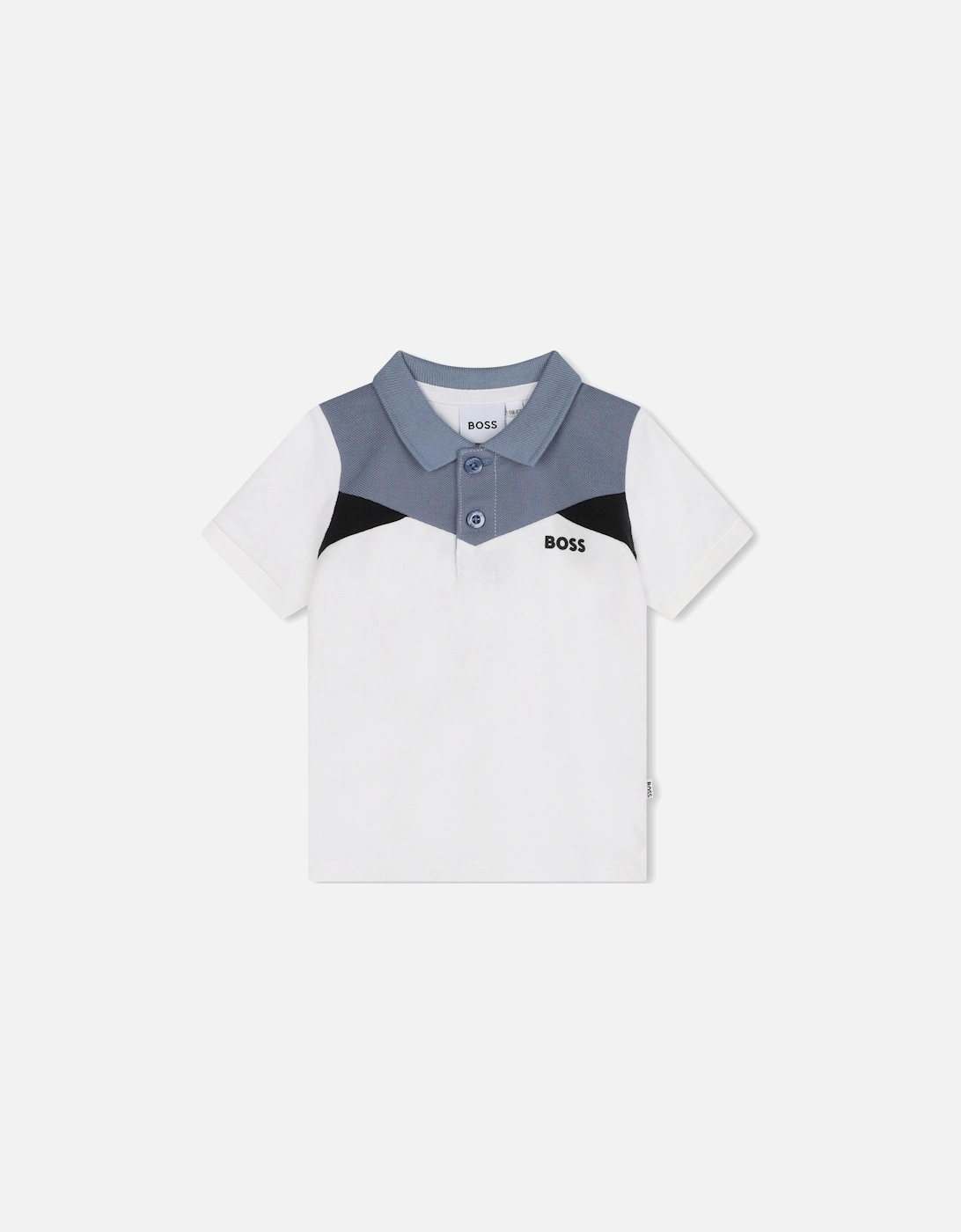 BOSS BABY/TODDLER WHITE POLO J51277, 3 of 2