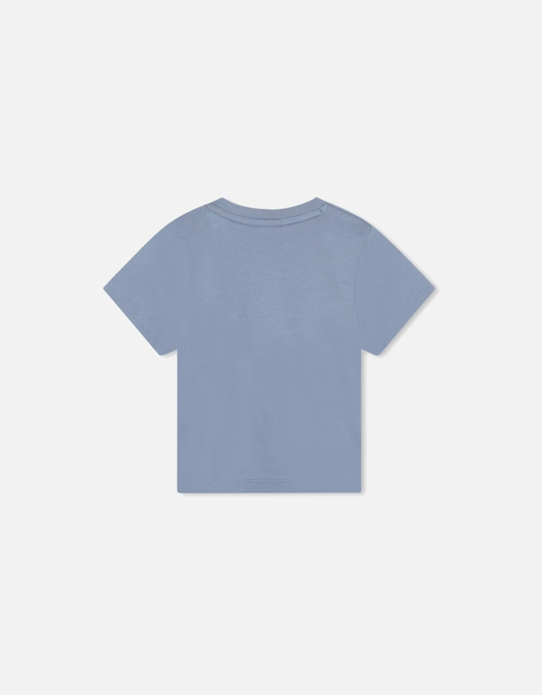 BOSS BABY/TODDLER SLATE BLUE T SHIRT J51298