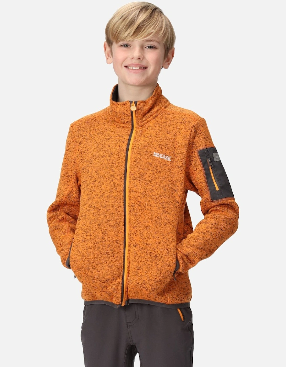 Boys Newhill Full Zip Fleece Jacket, 5 of 4