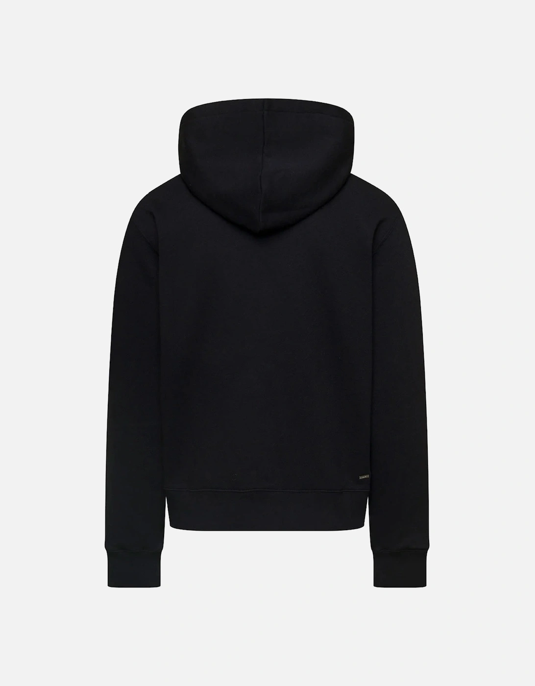 CNY Bandana Rabbit Logo Hoodie in Black