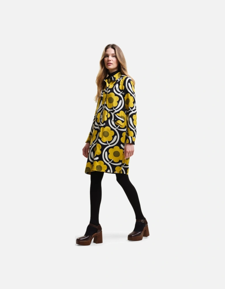 Womens Orla Printed Twill Dress