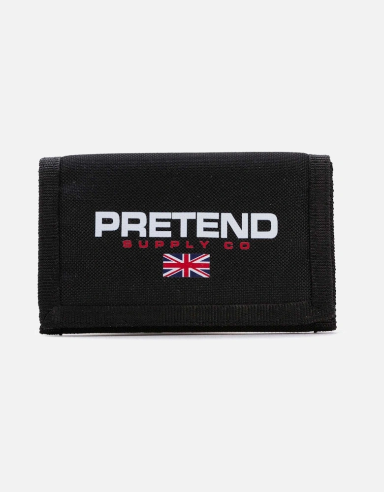 Pretend Polo Club Wallet - Black