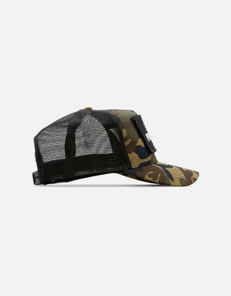 Pretend Surf Club Patch Trucker Cap - Jungle Camo