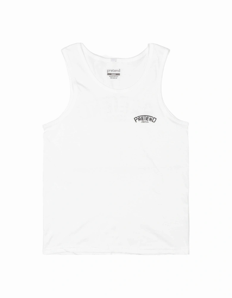 Pretend Drummers Vest - White