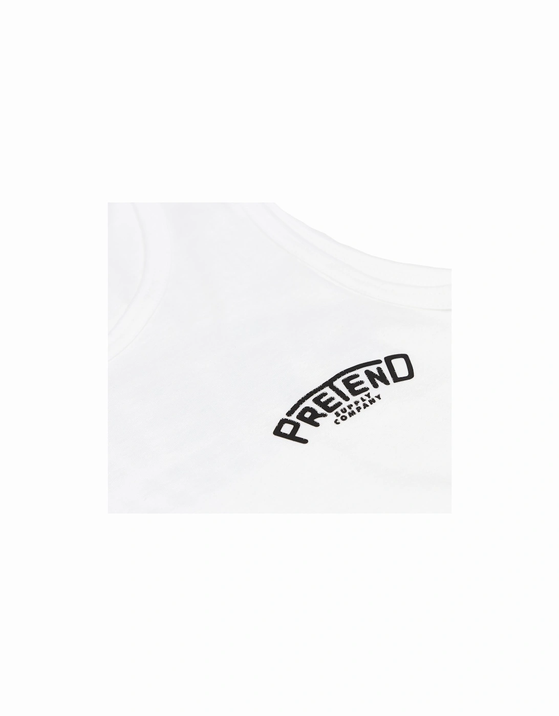 Pretend Drummers Vest - White