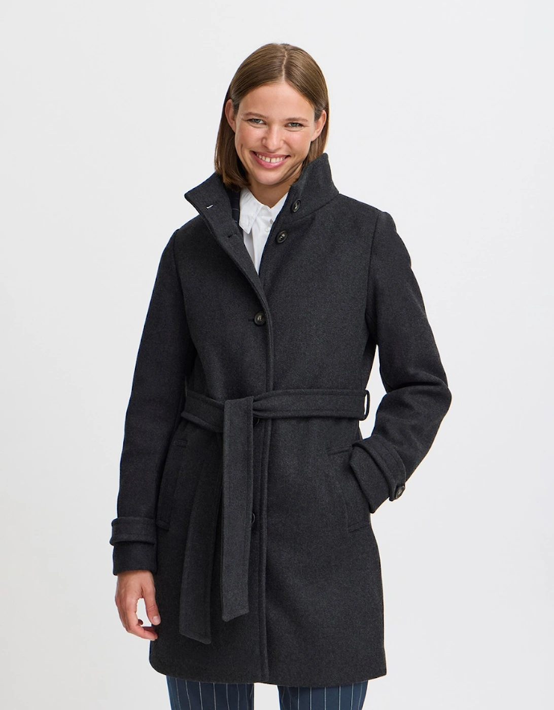 B Young Women's Bycilia Coat Black, 9 of 8