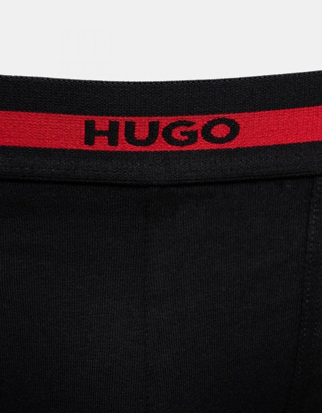 HUGO Planet 3-Pack Stretch-Cotton Logo Waistband Trunks NOS