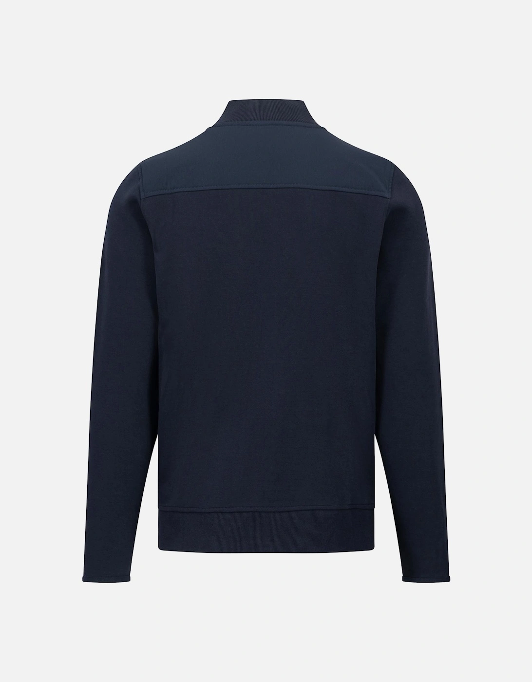 Fynch-hatton Quilted Full Zip Navy