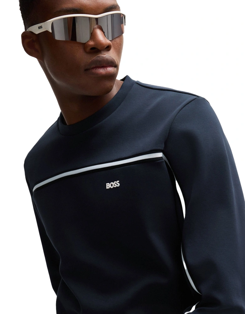 Boss Salbo 1 Sweatshirt Dark Blue