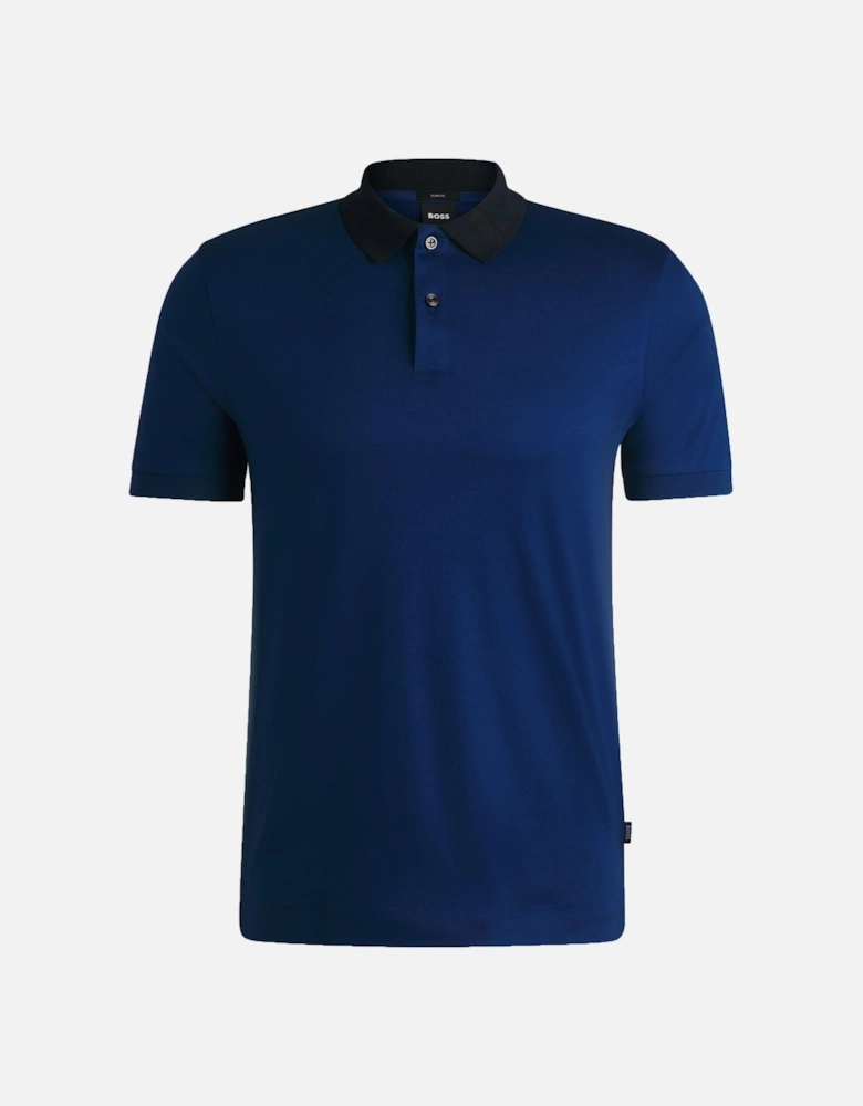 Boss H-Phillipson 117 Polo Shirt Open Blue