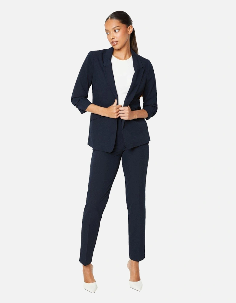 Womens/Ladies Ruched Blazer