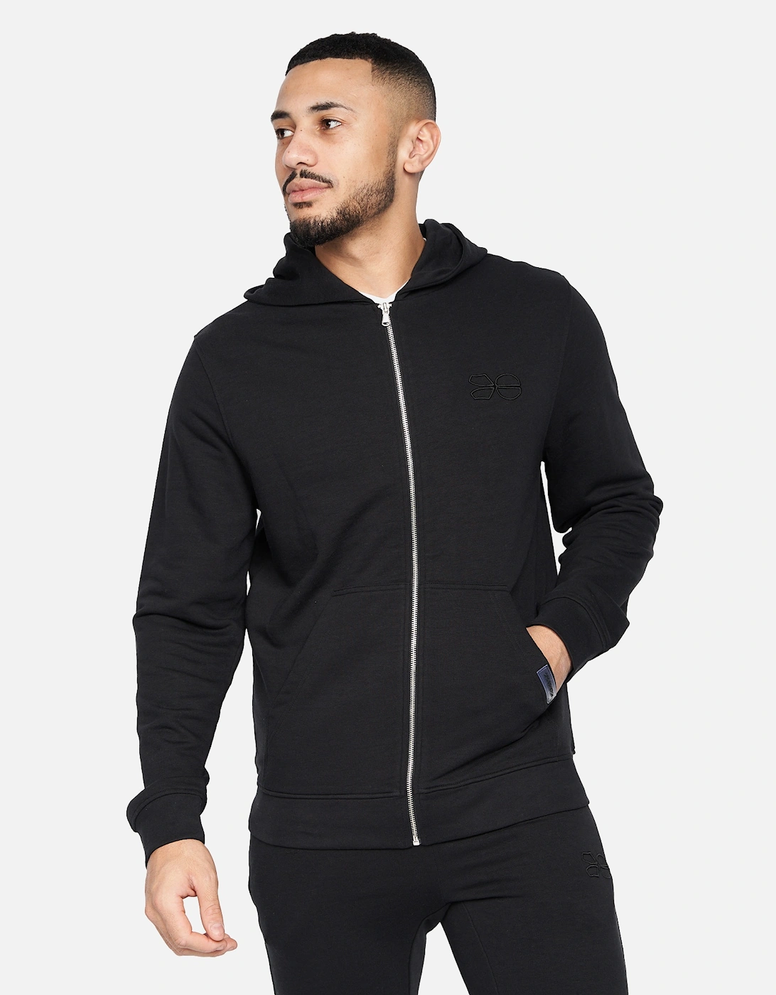 Mens Braxson Full Zip Hoodie, 6 of 5