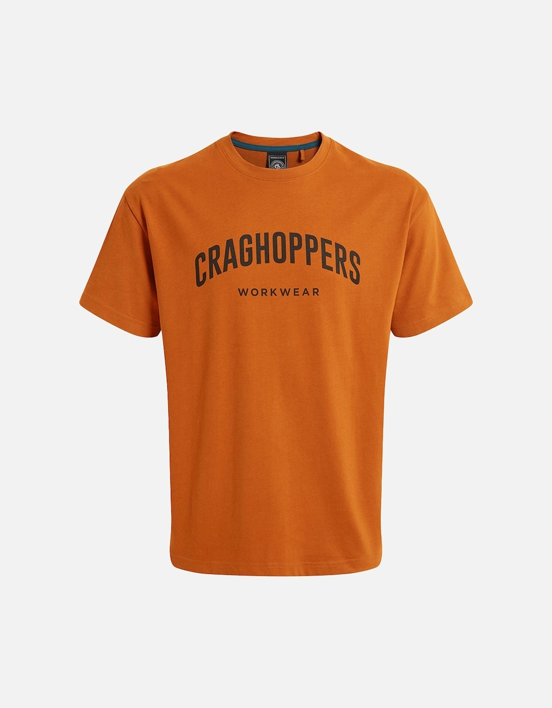 Craghoppers Men's Orange Batley Work T-Shirt - Size: 38