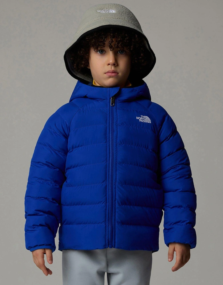 Kids Boys Reversible Perrito Hooded Jacket - Blue