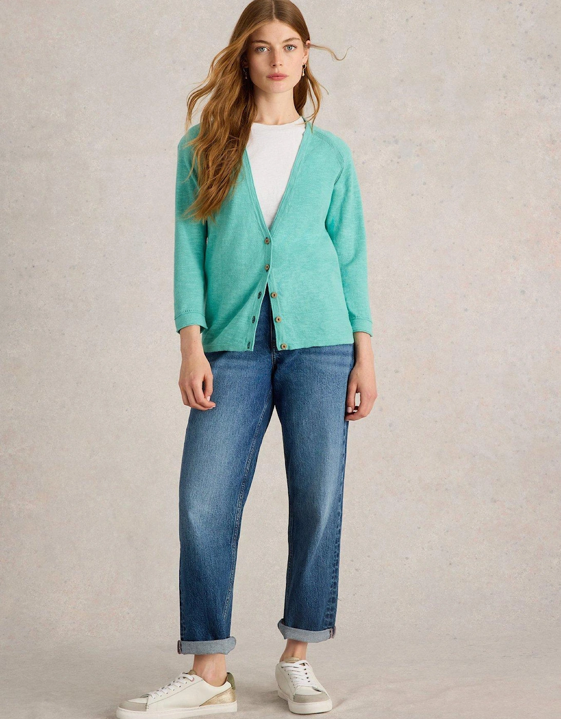 Naria Cardigan - Green, 2 of 1