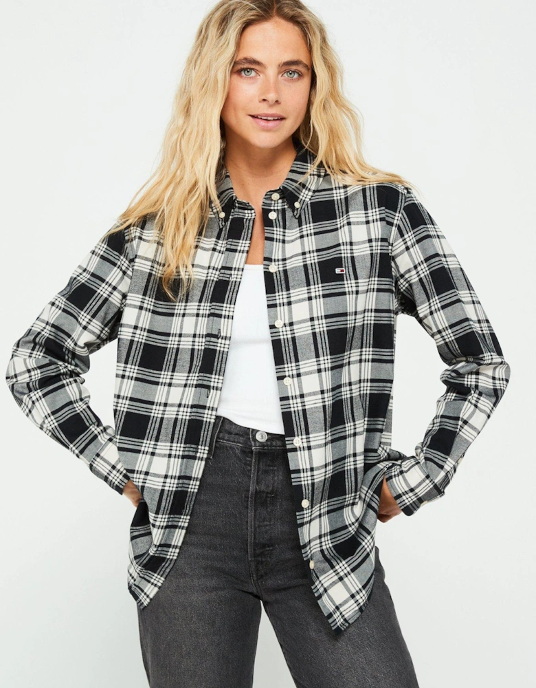 Tartan Relaxed Shirt - Multi