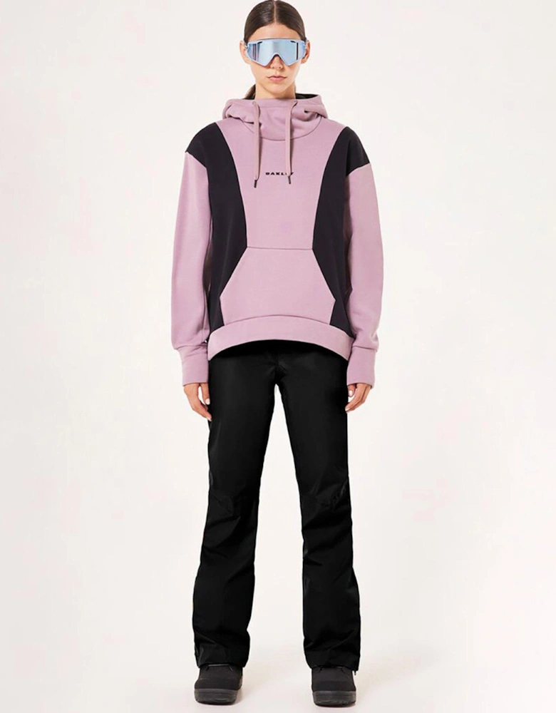 Women's Rosy RC Water Repellent Fleece Ski Hoodie - Purple