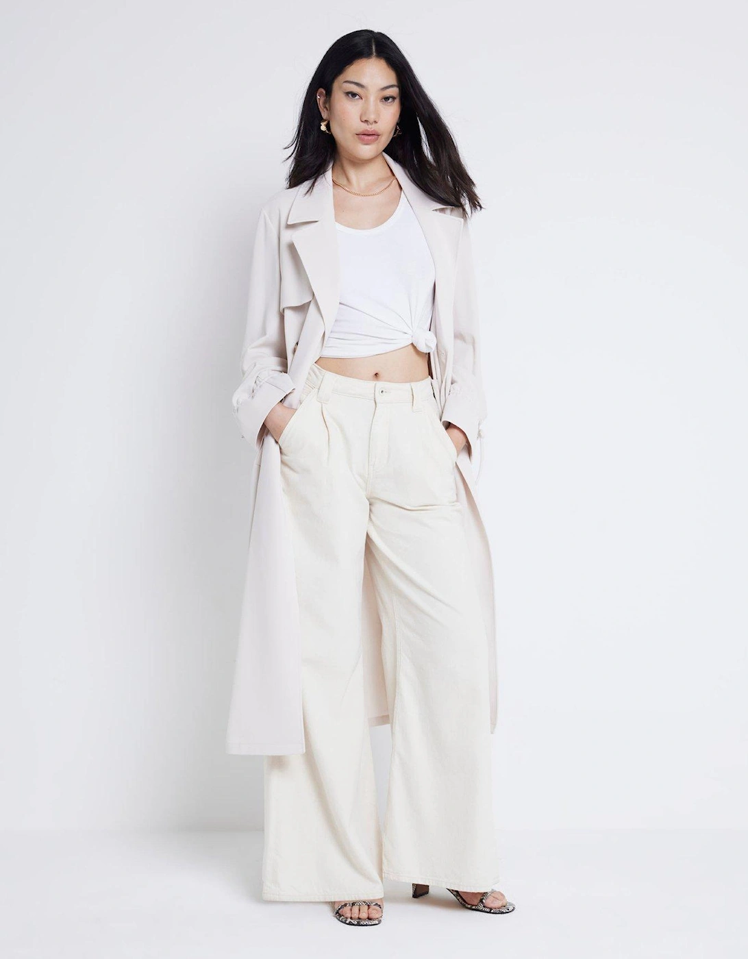 Lightweight Duster Coat - Ecru, 7 of 6