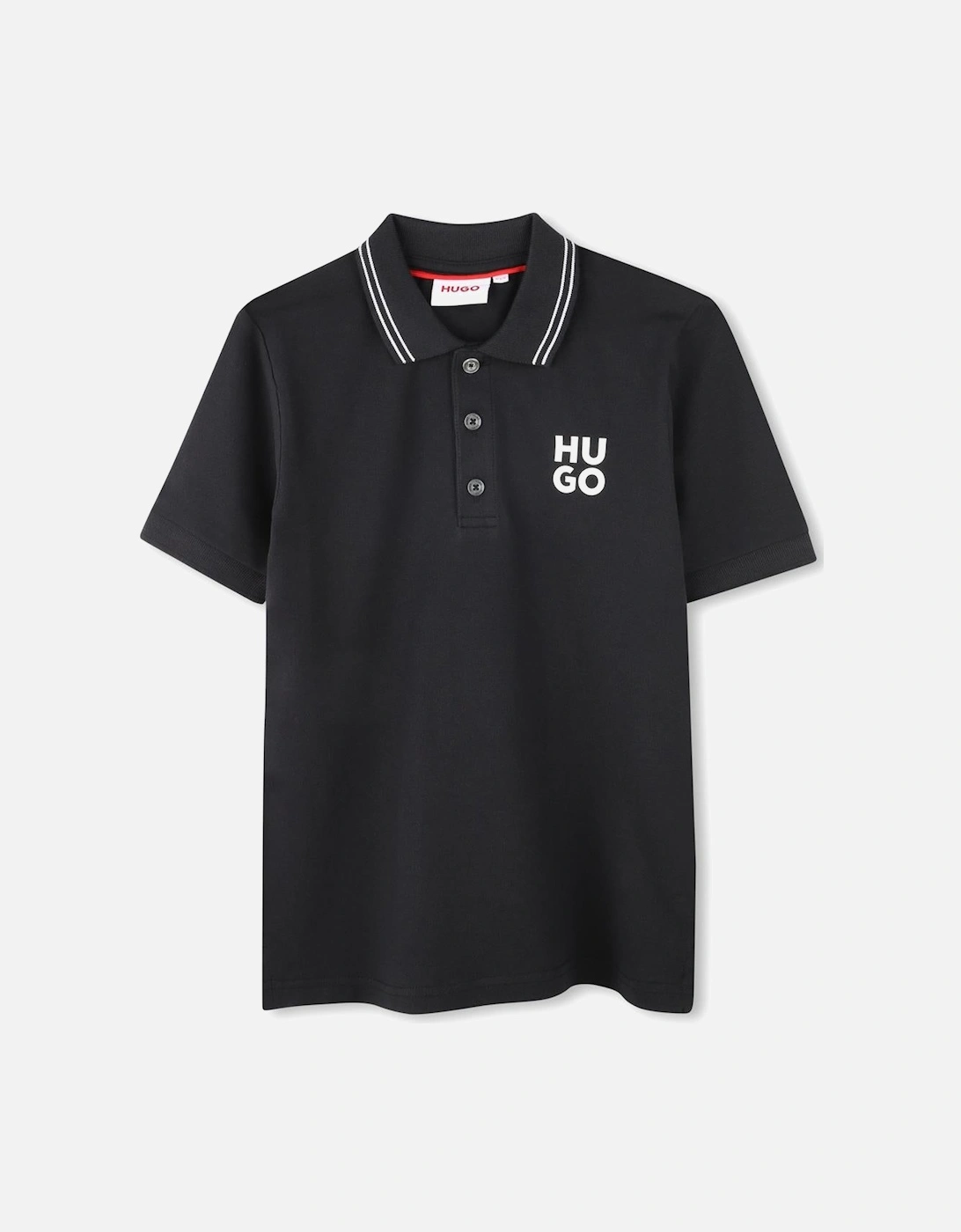 HUGO BLACK POLO G00159, 2 of 1