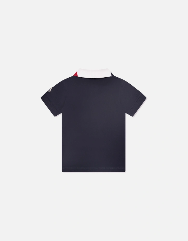 Baby RWB Collar Polo Shirt Black