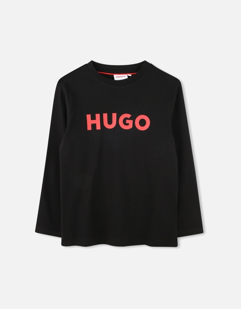 HUGO BLACK T SHIRT G00145