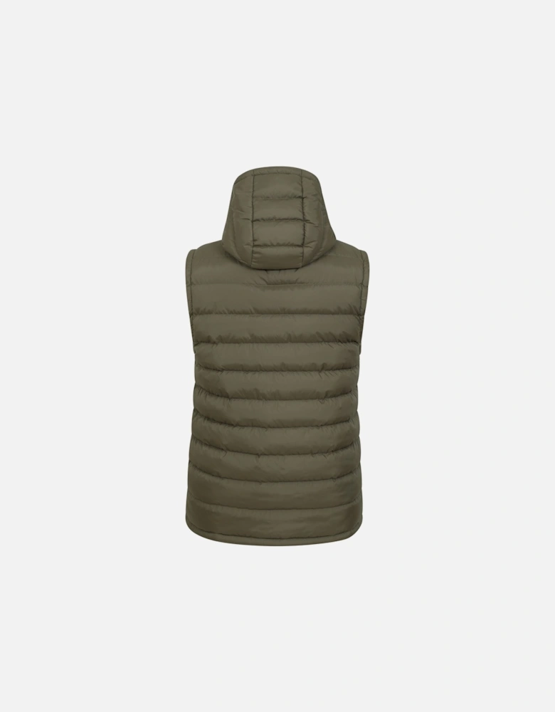 Mens Seasons Hooded Padded Gilet