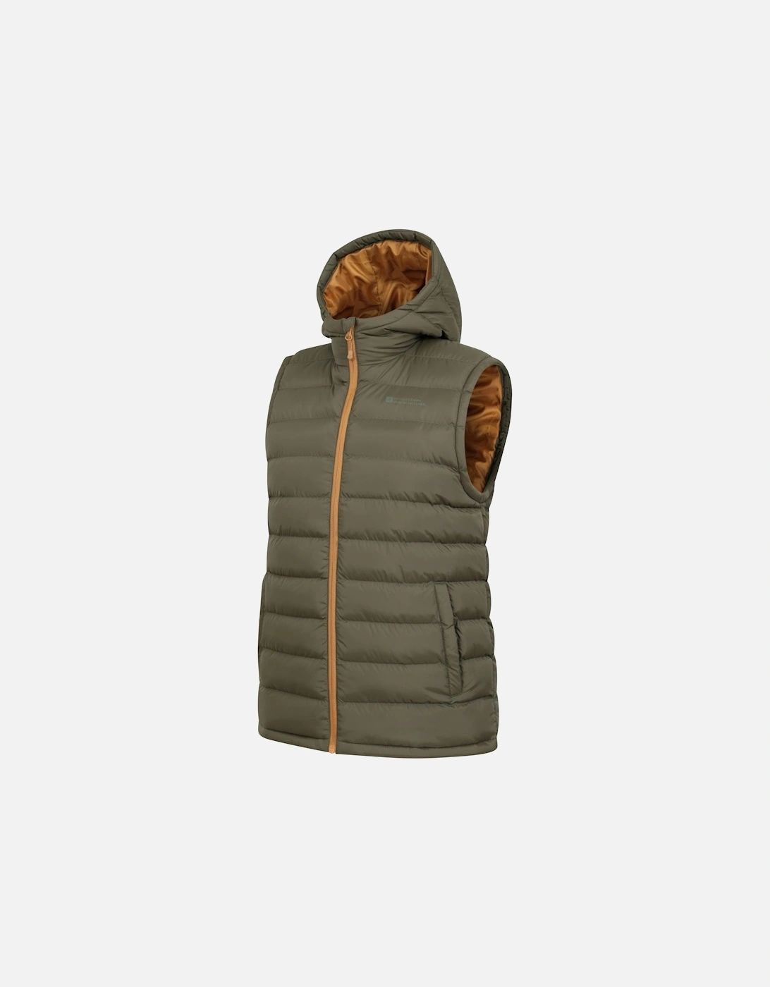 Mens Seasons Hooded Padded Gilet