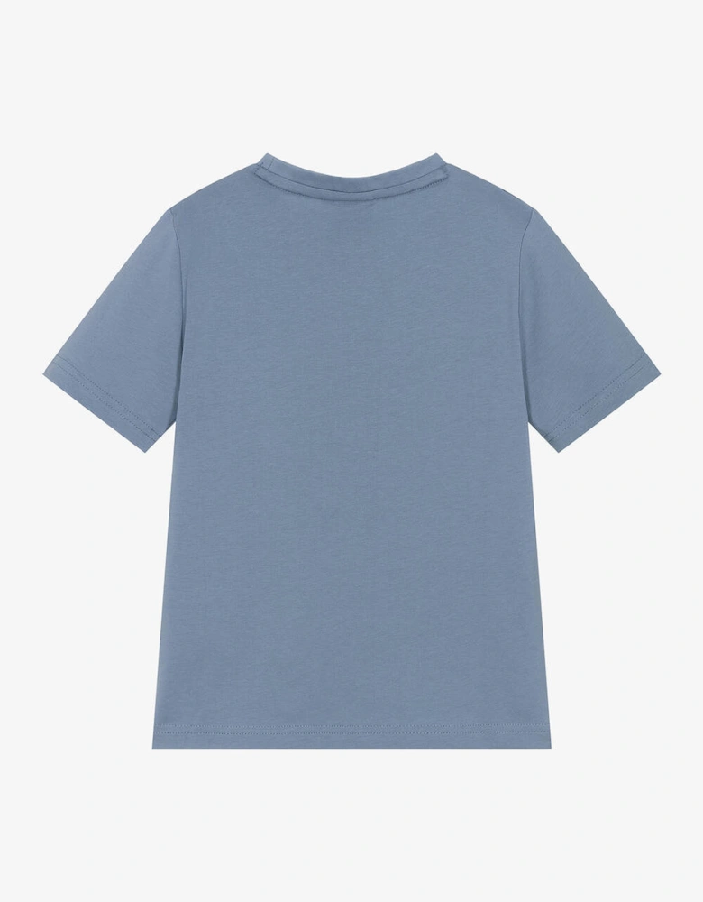 BOSS SLATE BLUE T SHIRT J51204