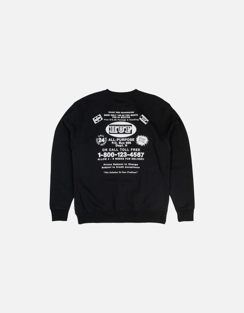 As Seen on TV Crew Sweatshirt - Black