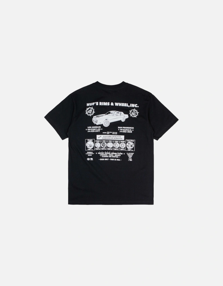 Rim And Wheel Inc T-Shirt - Black