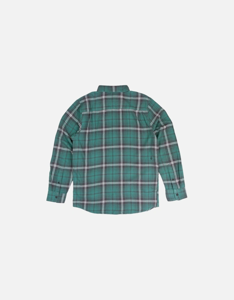 Caden Plaid Shirt - Sea Green