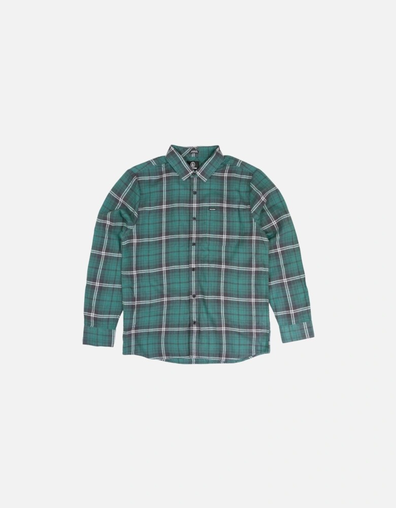 Caden Plaid Shirt - Sea Green