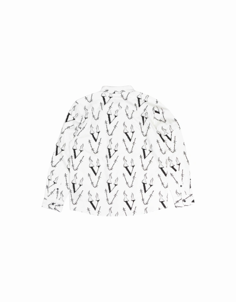 Fergadelic Woven Shirt - White