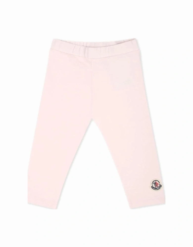 Baby Cotton Leggings Pink