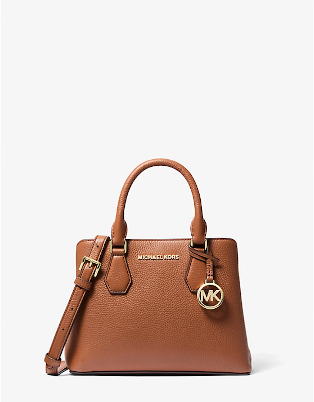 Camille Small Pebbled Leather Satchel, 4 of 3