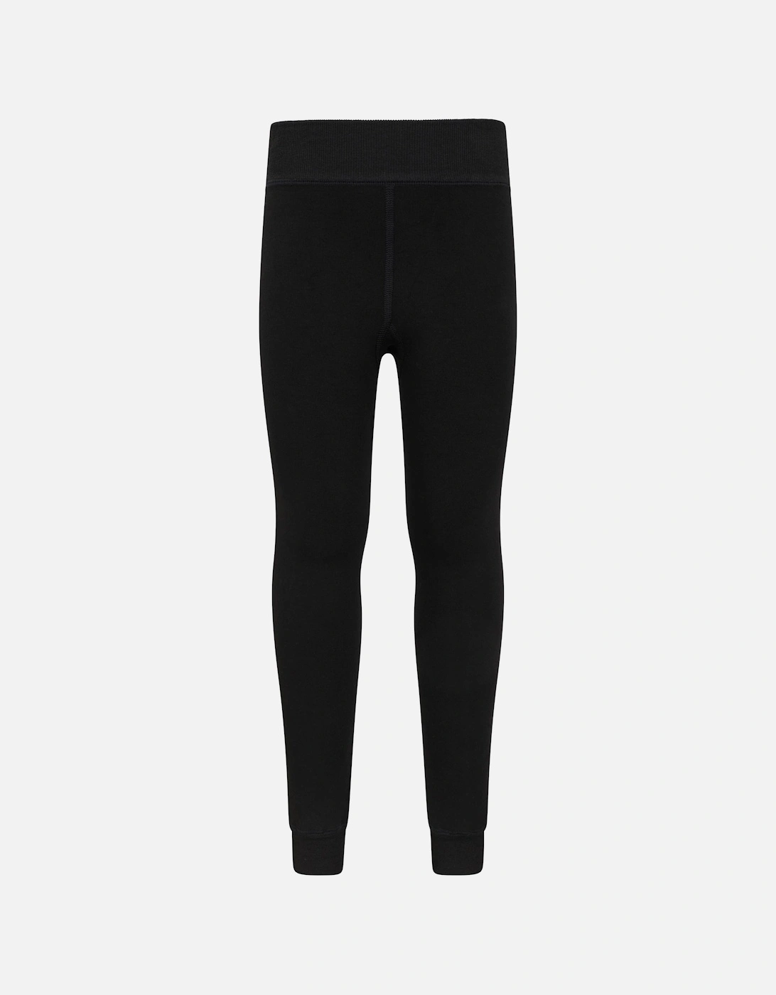 Childrens/Kids Fluffy Fleece Lined Leggings, 2 of 1