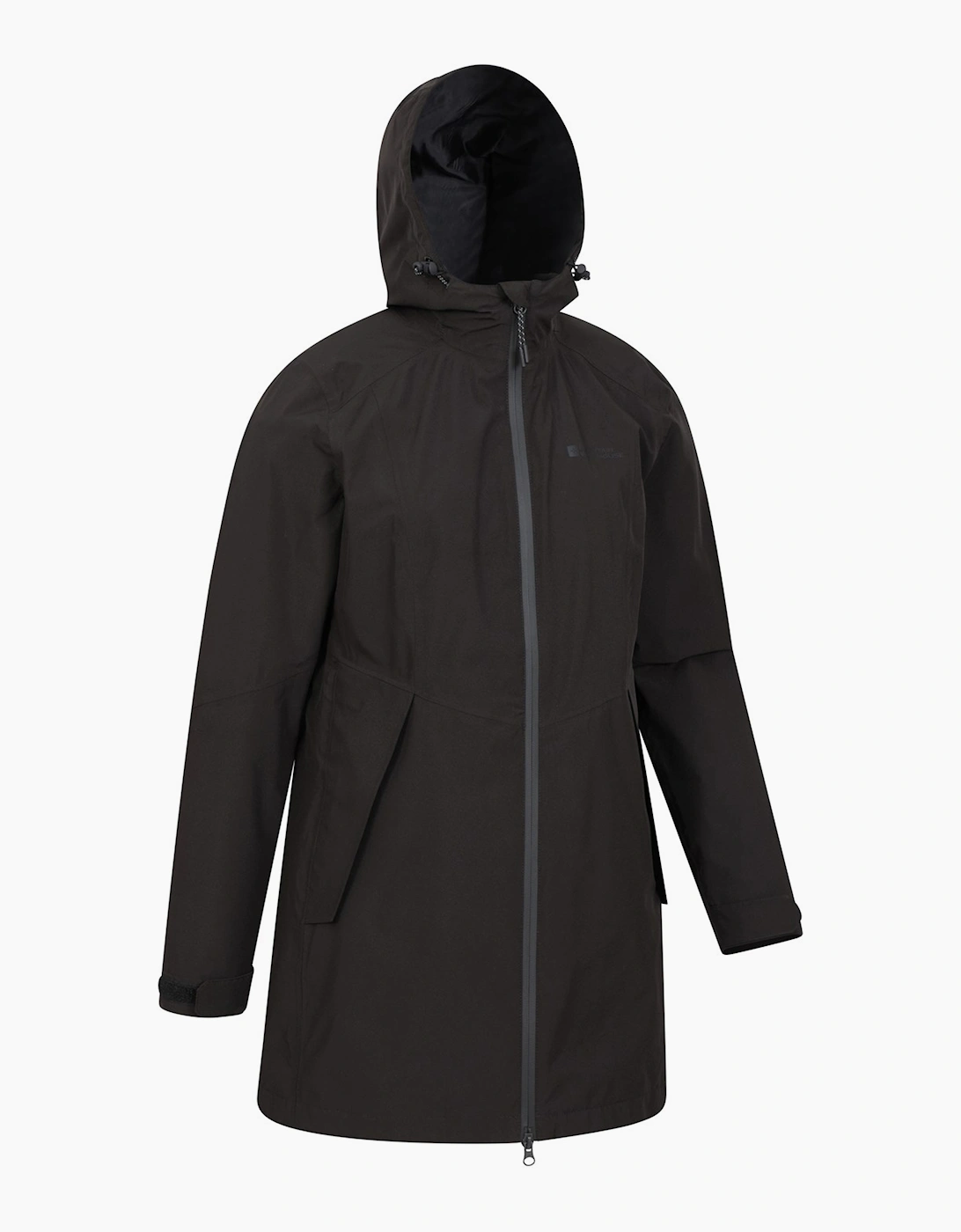 Mountain Warehouse Women's Black / Hilltop Ii Waterproof Jacket - Size 16