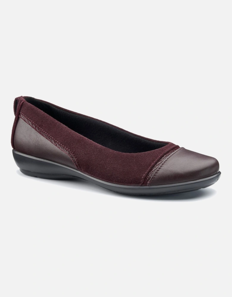 Wren Womens Wide Fit Ballet Pumps